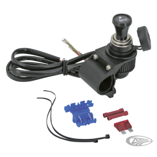GZP Cigar lighter outlet 12v h/bar mount