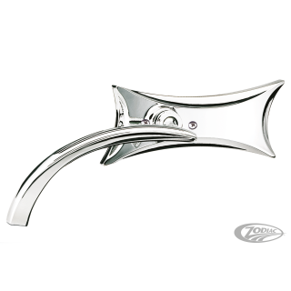 CHROME FOUR POINT MIRROR LEFT