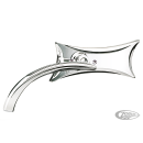 CHROME FOUR POINT MIRROR LEFT