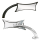 CHROME FOUR POINT MIRROR LEFT