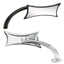BLACK FOUR POINT MIRROR RIGHT