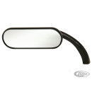 BLACK MINI OVAL MIRROR LEFT