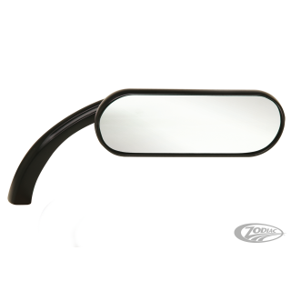 BLACK MINI OVAL MIRROR RIGHT
