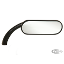 BLACK MINI OVAL MIRROR RIGHT