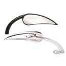CHROME RAD-II MIRROR LEFT