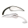 CHROME RAD-II MIRROR LEFT