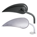 RAD-III TEARDROP MIRROR, BLK, LEFT (HD O