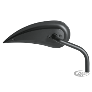 RAD-III TEARDROP MIRROR, BLK, RIGHT (HD