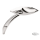 ALT. 3-D CATEYE MIRROR, LEFT