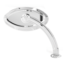 BEVELED MIRROR  LEFT  CHROME