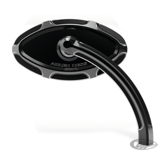 BEVELED MIRROR  LEFT  BLACK