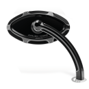 BEVELED MIRROR  RIGHT  BLACK
