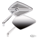 Diamond forged billet morror chrome rght