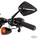 Diamond forged billet morror black right