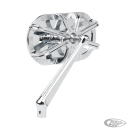 10-Gauge Caged series chr mirror left