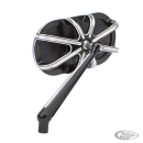 10-Gauge Caged series blk mirror left