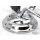 GZP Chrome Airfoil round mirror set