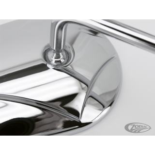 GZP Chrome Diamondback mirror right stee