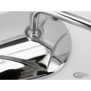 GZP Chrome Diamondback mirror left steel