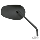 GZP Black Sidewinder mirror set round st