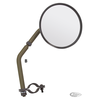 mirror, long model, adjustable, WLA/WLC,