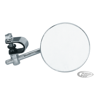 GZP Mirror universal 4" with 4" stem chr