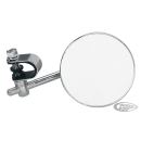GZP Mirror universal 4" with 4" stem chr