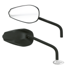 GZP Black Cobra mirror set w/round st