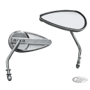 GZP Chrome HD style teardrop mirror p