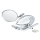 GZP Slimline mirror de luxe with viso