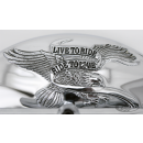 GZP Slimline mirror with visor & Eagle l