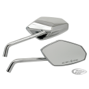 GZP Chr Deluxe Street Rod mirrorset