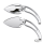 GZP Chrome Scarab mirrorset