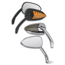 GZP Chrome Crystal LED mirror set