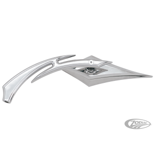 GZP Chrome Custom Scorpion mirror Lef