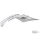 GZP Chrome Custom Scorpion mirror Lef