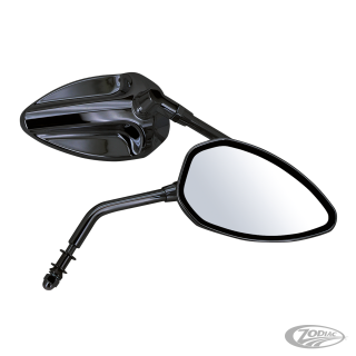 GZP Black Crossback E-approved mirror