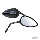 GZP Black Crossback E-approved mirror