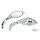 GZP Chrome Magma Flames mirror set