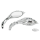 GZP Chrome Magma Flames mirror set