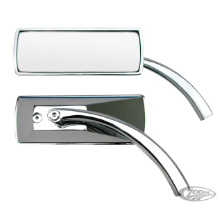 GZP Slim Line Radial stem mirror