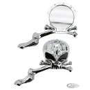 GZP Chrome Skull Mania mirrorset