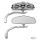 GZP Chrome Skull vision mirror set