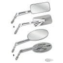 GZP Rectangular mirror solid stem R/H