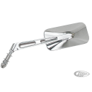 GZP Rectangular mirror solid stem L/H