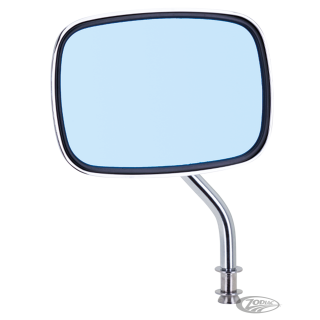 GZP Blue Glass Die-cast mirror 5" ste