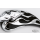 GZP Chrome & black flame mirror set
