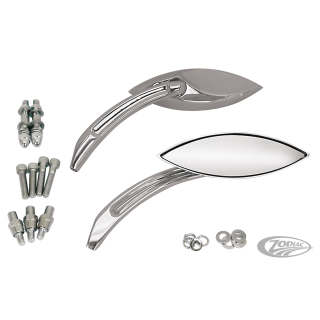 GZP Mirror set B Merlins narrow cateye