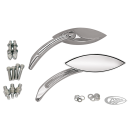GZP Mirror set B Merlins narrow cateye
