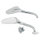 GZP Chr contoured style mirror set